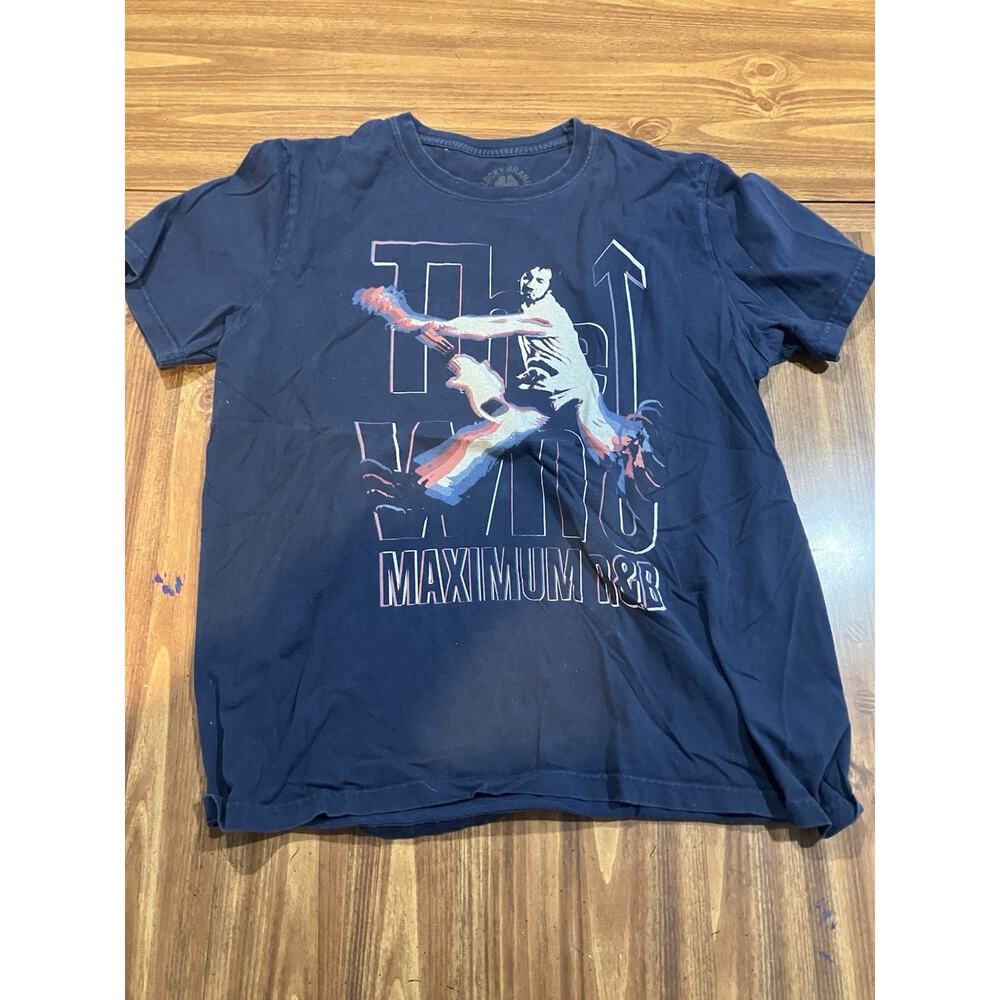 Lucky Brand The Who Punk Rock Band Lucky Brand Navy Blue T-Shirt Men’s Size L